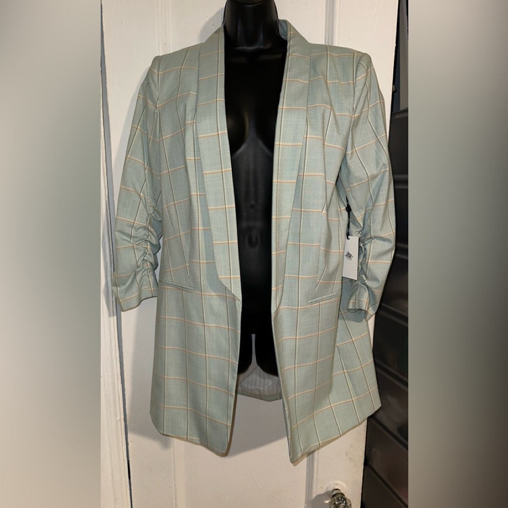 Plaid Blazer